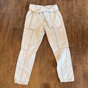 Jonathan simkhai standard Henley tie waist jeans